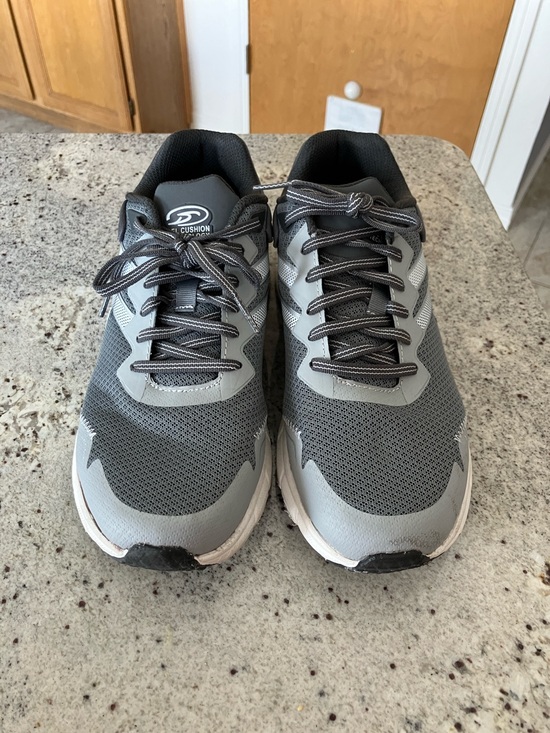 Dr. Scholl's Shoes - Dr. Scholl's Gray and Black Women's Athletic Sneakers — Cushioned Walking Shoes